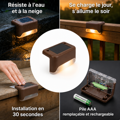 Lampe d'extérieur à énergie solaire