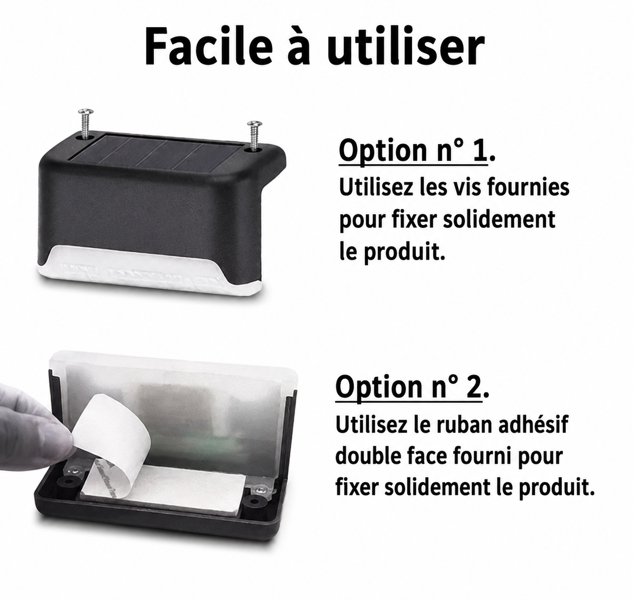 Lampe d'extérieur à énergie solaire