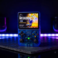 Bleu transparent