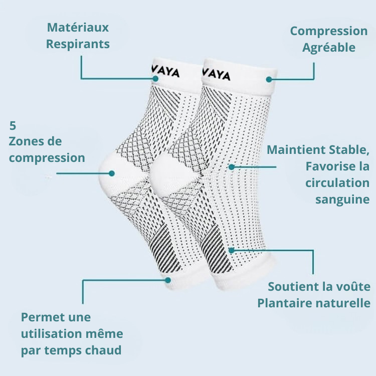StepEase - Chaussettes Neuropathiques & Compression