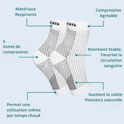 StepEase - Chaussettes Neuropathiques & Compression