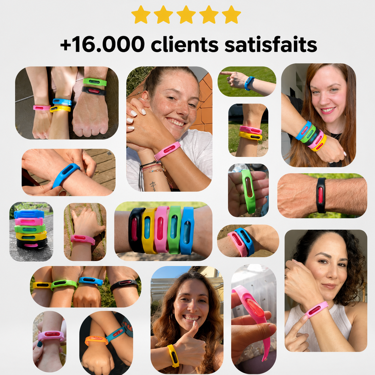Bracelets anti-moustiques Domvaya™