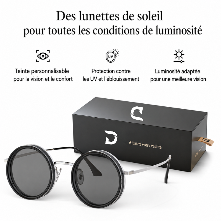 Lunettes Aura™ à teinte ajustable