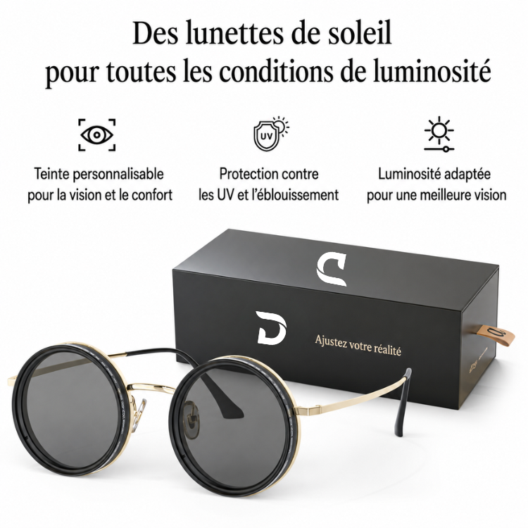 Lunettes Aura™ à teinte ajustable