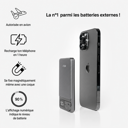 NordCharge – batterie magnétique anti-surchauffe