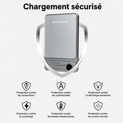 NordCharge – batterie magnétique anti-surchauffe
