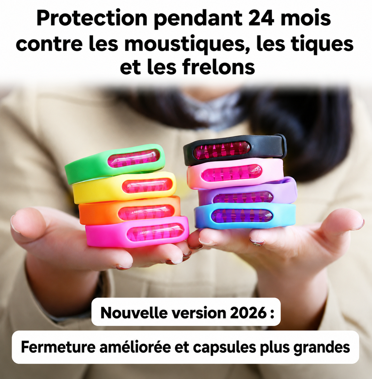 Bracelets anti-moustiques Domvaya™