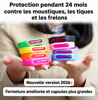 Bracelets anti-moustiques Domvaya™